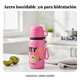 thumbnail image 4 of Abbraccia Botella térmica de acero inoxidable 316 para niños, diseño adorable, asa portátil, a prueba de fugas, escolar, 4 of 6