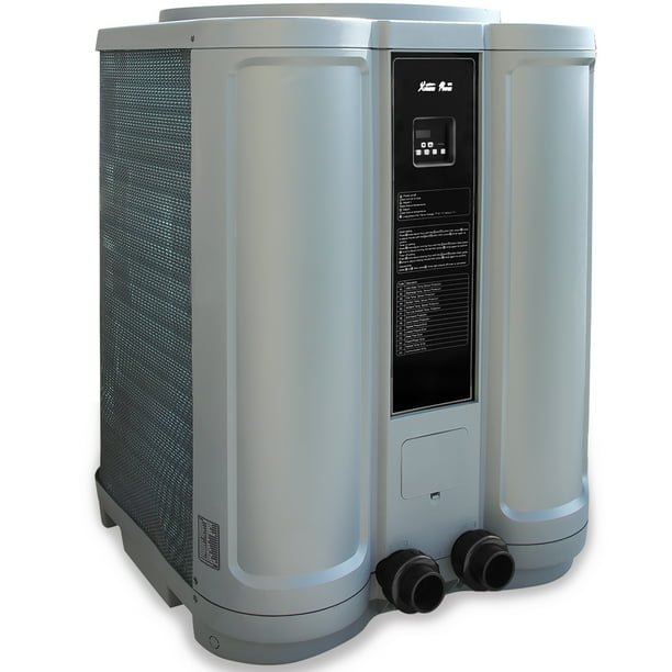 XtremepowerUS 137,000 BTU Heat Pump Titanium Super Quiet Above Ground