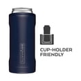 thumbnail image 5 of BruMate Hopsulator Slim Double-walled Stainless Steel Insulated Can Cooler for 12 Oz Slim Cans, Rainbow Titanium, 5 of 5
