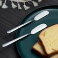 thumbnail image 5 of Cuchillo para mantequilla, esparcidor de cuchillo para mantequilla de acero inoxidable, esparcidores de queso de 6,5 pulgadas, juego de 2, 5 of 5