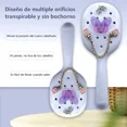 thumbnail image 3 of Lindo Peine Multicolor Opcional Especialmente Para Mujeres Para Aliviar El Cuero Cabelludo Cómodo Y Hermoso Peine A, 3 of 4