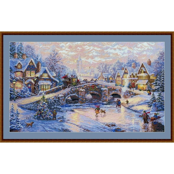 Spirit of Christmas K-214 Counted Cross-Stitch Kit