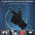 thumbnail image 4 of Guantes de ciclismo, guantes de invierno cálidos, guantes de pantalla táctil repelentes al agua, guantes para correr a prueba de viento, guantes deportivos antideslizantes para hombres y, 4 of 6