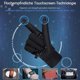 thumbnail image 4 of Guantes de ciclismo Guantes de invierno cálidos Guantes con pantalla táctil repelentes al agua Guantes para correr a prueba de viento Guantes deportivos antideslizantes para hombres y mujeres para, 4 of 6