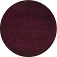 thumbnail image 1 of Ahgly Company Indoor Round Contemporary Deep Red Abstract Area Rugs, 5' Round, 1 of 6