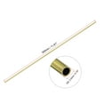 thumbnail image 3 of Uxcell 2.5mm OD 0.25mm Wall Thickness 300mm Length Brass Tube 2 Pack, 3 of 6