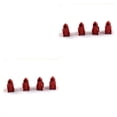 thumbnail image 3 of Kenally 4 piezas tapas de vástago de válvula de neumático que cubren accesorios piezas modificadas vehículos reemplazo de cubierta de aire de rueda Rojo 2piezas Kenally  CBP434619, 3 of 5