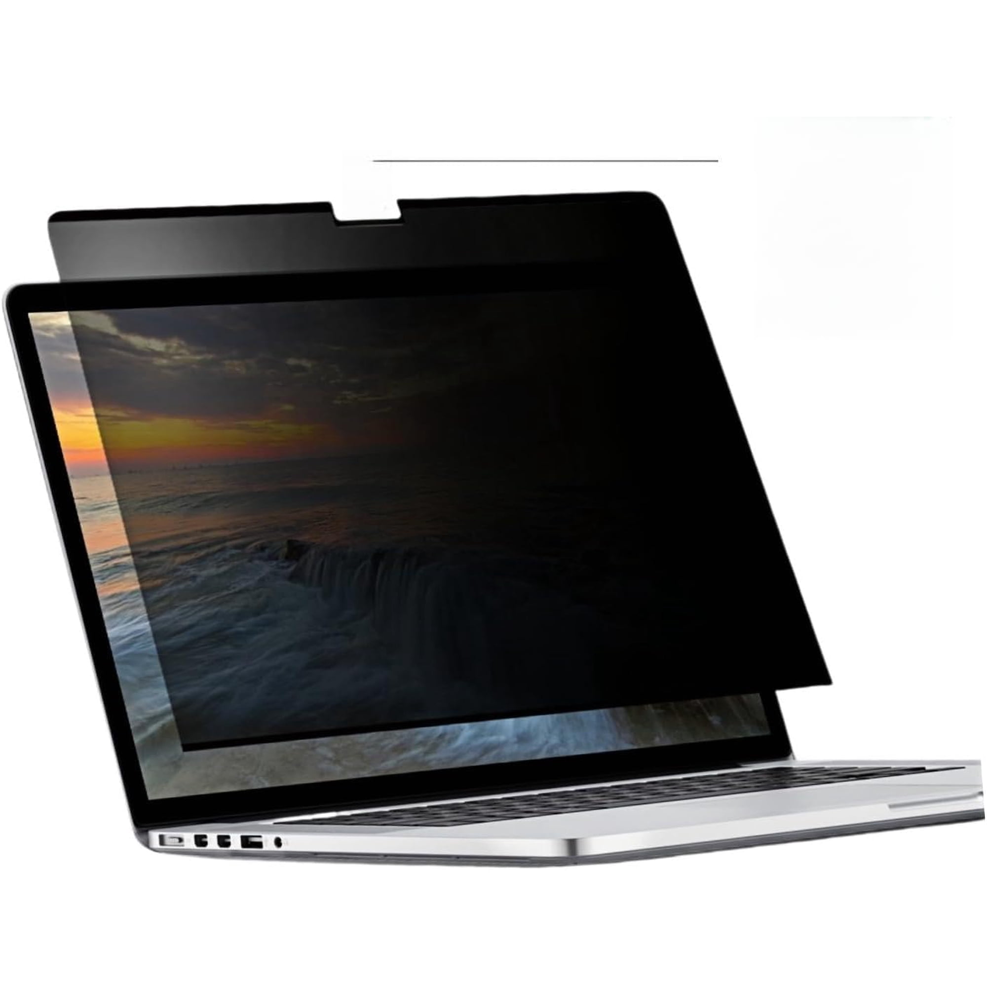 Easy On/Off Magnetic 360° Privacy Screen Filter Compatible with Macbook Air 13.6/13 Inch (2022-2026, M2, M3, M4,M5), Anti Glare Laptop Privacy Screen Shield with Camera Cover - UV block 90%-Model A2681, A3113, A3240