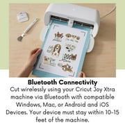 Cricut Joy Xtra Electric Die-Cutting Machine with Smart Vinyl Bundle