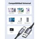 thumbnail image 3 of UGREEN 1M Cable USB C a USB A 2.0, 3A Tipo C Carga Rápida con Trenza de Nailon, Compatible con iPhone 17 16 15 Pro Max Plus, iPhone Air, Galaxy S25 S24 S23 S22, Pixel 9 8 7, 3 of 5