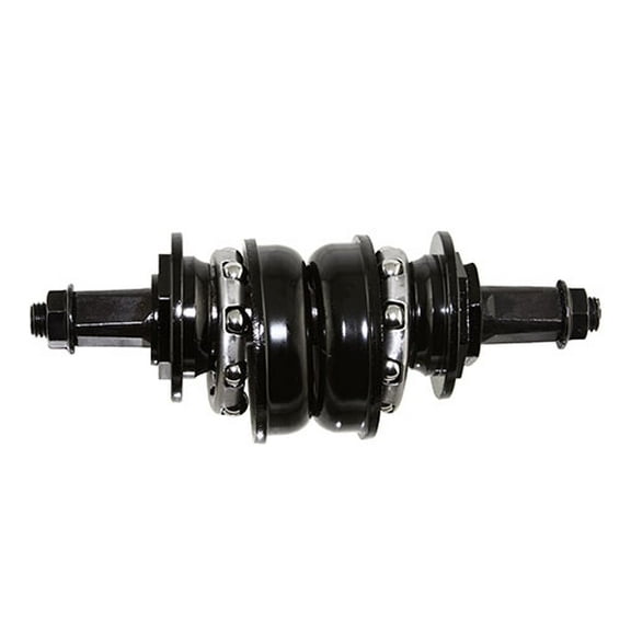Lowrider B.B. Set Bottom Bracket Set 1 Piece to 3 Piece Crank 128 Black.