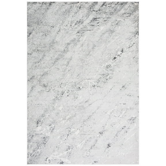 SAFAVIEH Vogue Jayde Abstract Area Rug, Grey/Light Grey, 9' x 12'