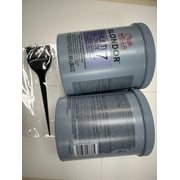 (2 PACK) Wella Blondor Multi Blonde Powder Lightener 28.2 oz Includes BRUSH !