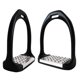 thumbnail image 1 of Cheval Étriers, Anti Slip Aluminium SécuritéÉtriers Équitation Équitation Étriers - Noir Kuyhfg Bienvenido a Kuyhfg, 1 of 2