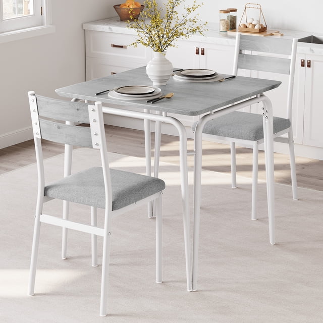 Dining Table for 2, Space Saving Square Dinette for Kitchen, Dining Room