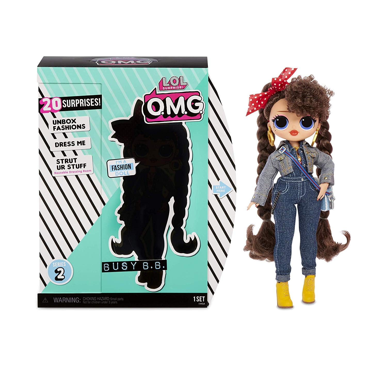 LOL Surprise 3-in-1 Pop-Up Store With Exclusive Doll & Carrying 