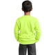 Port & Company & 174; - Sweat-Shirt en Molleton pour Jeunes. Pc90y L Neon Jaune – image 2 sur 2