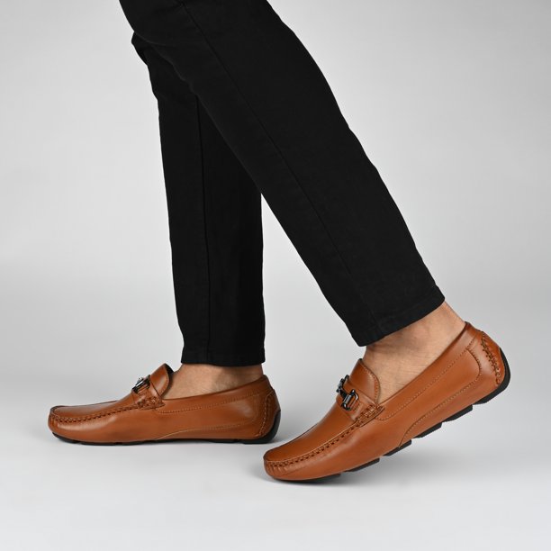 Vance Mens Holden Slip-on Bit Driving Loafer - Walmart  display picture 3