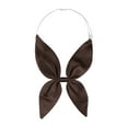 thumbnail image 1 of INSPIRE CHIC Robe de Marin pour Femme Pré-Nouée avec Nœud Papillon Nœud Papillon Déco Café Taille Unique, 1 of 5