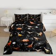 thumbnail image 2 of Homewish Cartoon Dinosaur Full Size Comforter Sets 3-Piece for Preppy Children Kids,Kawaii Animal Dino Bedding Comforter Set,Gradient Universe Galaxy Lightweight Bedding Sets,Breathable Home Decor, 2 of 8