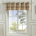 thumbnail image 2 of Barefoot Bungalow Phoenix Grommet-Top Southwestern Boho Grommet-Top Window Valance, Tan, 2 of 7