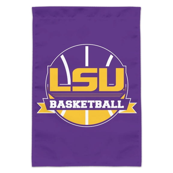 LSU Basketball Garden Yard Flag