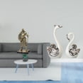thumbnail image 2 of Figura de escritorio,Estatuas,artesanías,objetos de colección,escritorio,oficina,Escultura de cisne,Escultura de cisne para decoración del hogar,obra de arte artesanal,Figura decorativa de, 2 of 8