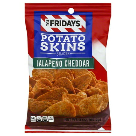 Inventure Foods TGI Fridays  Potato Skins Snacks, 3