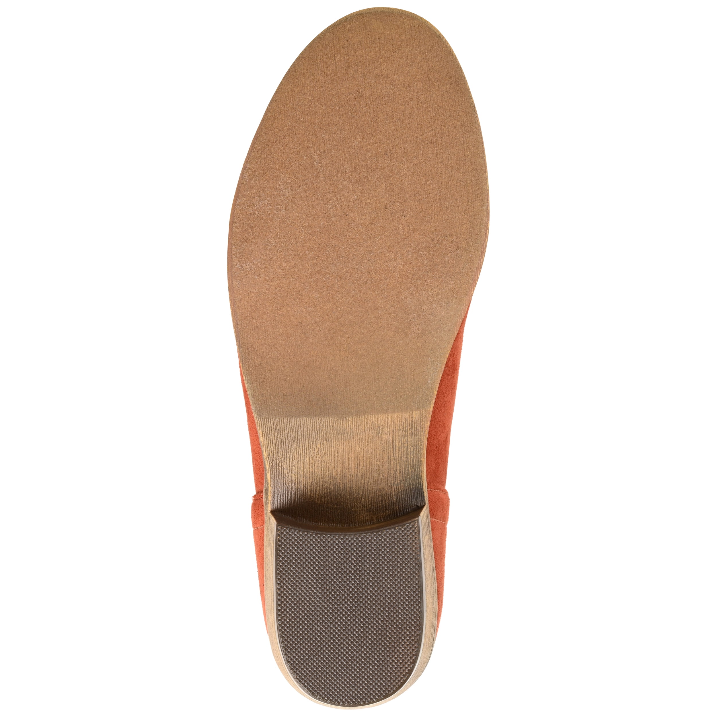 Journee Womens Livvy Back Heel Zip Stacked Heel Booties, Widths Available