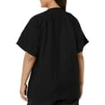 thumbnail image 1 of Landau Essentials V-Neck Scrub Top : 1 Pocket, Reversible, Unisex, Classic Relaxed Fit Medical Scrubs 7502, 1 of 8