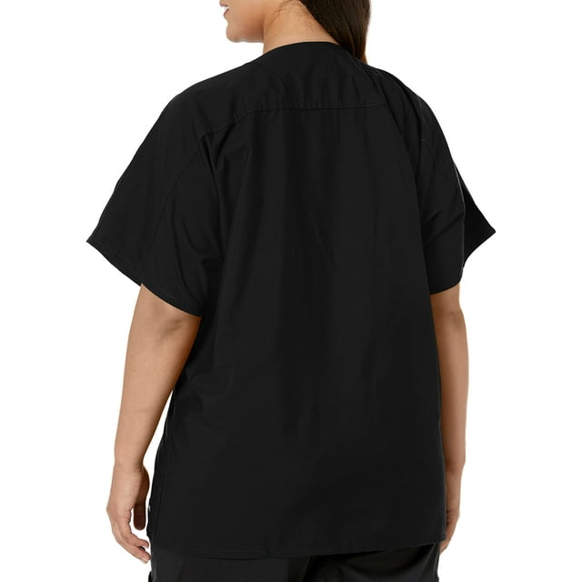 Landau Essentials V-Neck Scrub Top : 1 Pocket, Reversible, Unisex, Classic Relaxed Fit Medical Scrubs 7502