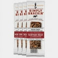 thumbnail image 2 of Simply Snackin' Beef Protein Snack - Variety Pack Sizes: 24-pc Variety Pack (96 Strips), 2 of 4