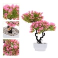thumbnail image 2 of MasteelfCA Artificial Plant Faux Fake Tree Ornament Creative Plant Bonsai Decoration, 2 of 8