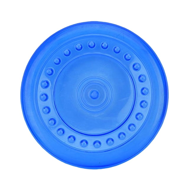 Methold Juguete interactivo para mascotas, parque de patio trasero al aire libre, juego divertido, entrenamiento, disco volador, deporte Suministros para perros Azul S