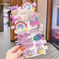 thumbnail image 1 of 14 Pcs Pinces à Cheveux pour Bébés Filles, Accessoires pour Cheveux Colorés et Mignons / Multicolore, 1 of 5