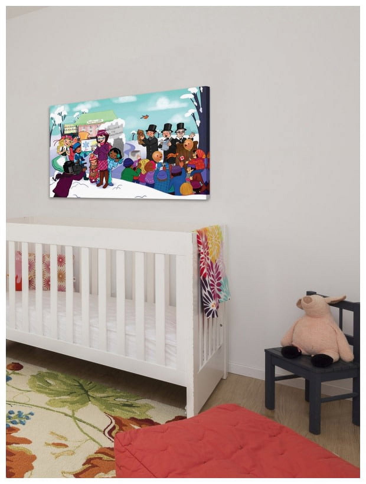 Marmont Hill "Welcome To" by Curtis Painting Print on Canvas