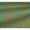 thumbnail image 5 of oneOone Viscose Jersey Fabric Madras Check Decor Fabric Printed BTY 60 Inch Wide, 5 of 5