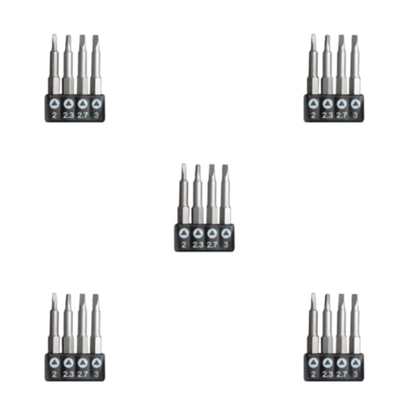 Riwesomey *Screwdriver Set For Any Task Featuring Special-shaped Screwdriver Screwdriver Bit Set Screwdriver Set Steel Screwdriver Tool With Type2 NO2