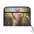 thumbnail image 7 of DIXRUYEE Organ Folders Expanding Folder with Color Label 13 Pocket Cat Catch Butterfly Painting Printed, 7 of 7