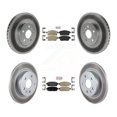 thumbnail image 1 of Transit Auto Front Rear Ceramic Pads and Coated Disc Brake Rotors Kit for Car 2013-2017 Chevrolet Trax Buick Encore KGA-102908, 1 of 11