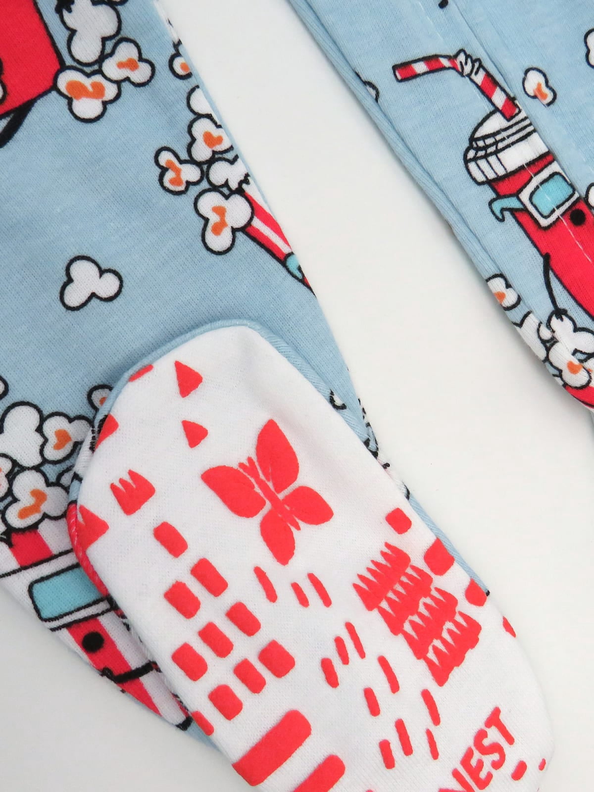 Honest Baby Clothing Organic Cotton Baby Boy/Girl Snug Fit Footed Sleeper Fourth of July Pajamas, Sizes 12 Months -24 Months