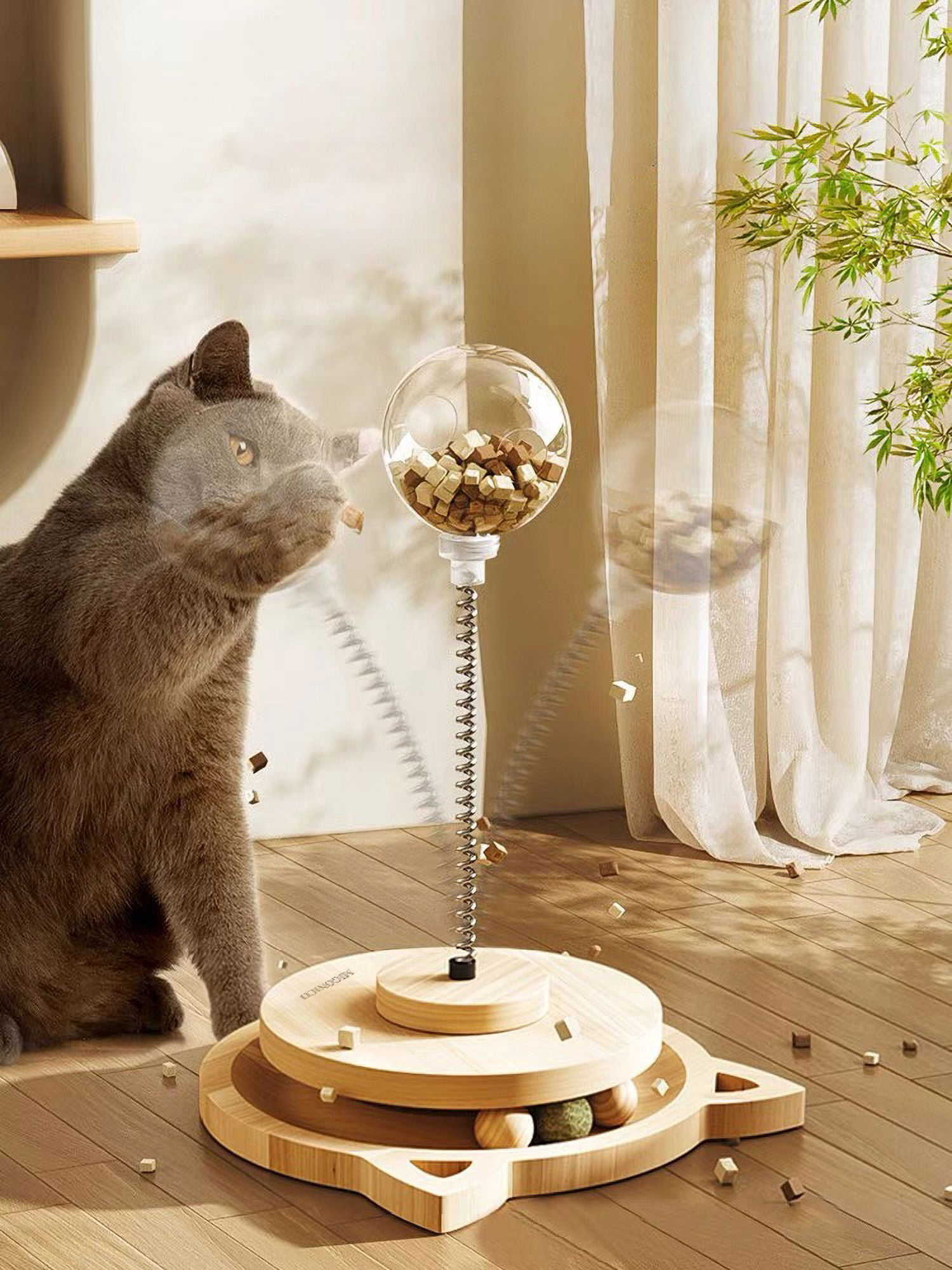 MIGONICO Cat Toys Interactive Cat Toy Cat Toys Interactive for Indoor Cats Fun Kitty Kitten Kicker Toys