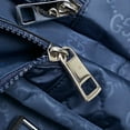 thumbnail image 4 of Pre-Owned Gucci GG Nylon Shoulder Bag 387070 Navy Leather Women's GUCCI (Good), 4 of 14