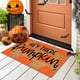 thumbnail image 2 of ¡Oferta de liquidación de tapetes para alfombras! Tapetes para fiesta de Halloween al atardecer, tapete decorativo de temporada para Halloween, para el hogar, interior y exterior, 40 x 60 cm, 1, 2 of 7