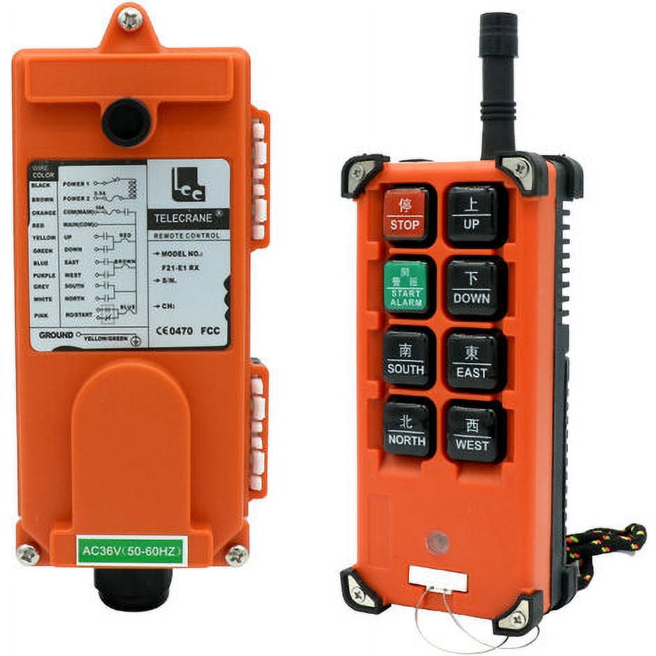 F21-e1b DC12-72v industrial remote control switch crane crane controller elevator remote control one send one receive