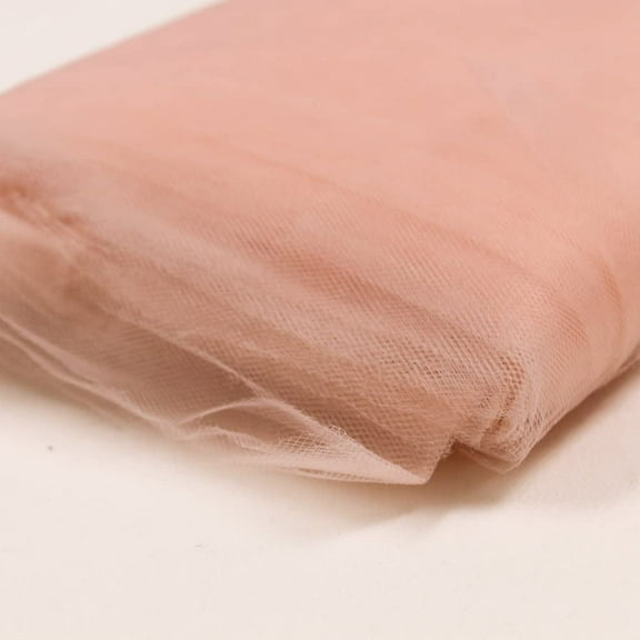 Blush B 54" - 40 Yard 100% Polyester Tulle Bolt Fabric