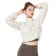 thumbnail image 3 of Chaqueta Deportiva con Cremallera para Mujer, Cuello Alto, Resistente Al Viento, Protección Solar, para Hacer Ejercicio Al Aire Libre. Crema L, 3 of 9