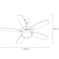 thumbnail image 4 of Ventilador de techo Masterfan Pólux 52 Chocolate, 4 of 5