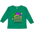 thumbnail image 3 of Inktastic Mardi Gras New Orleans Louisiana Jester Hat Boys or Girls Long Sleeve Toddler T-Shirt, 3 of 5