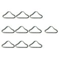 thumbnail image 4 of 30 Pcs Silvery Triangle Rings Buckle V-rings for Trampoline Replacement Parts, 4 of 8